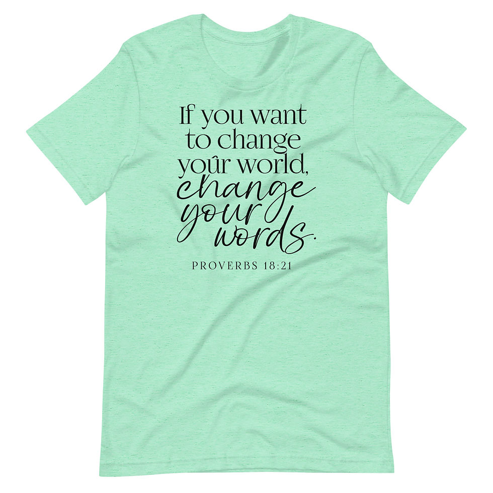 Thumbnail: Change Your Words T-Shirt