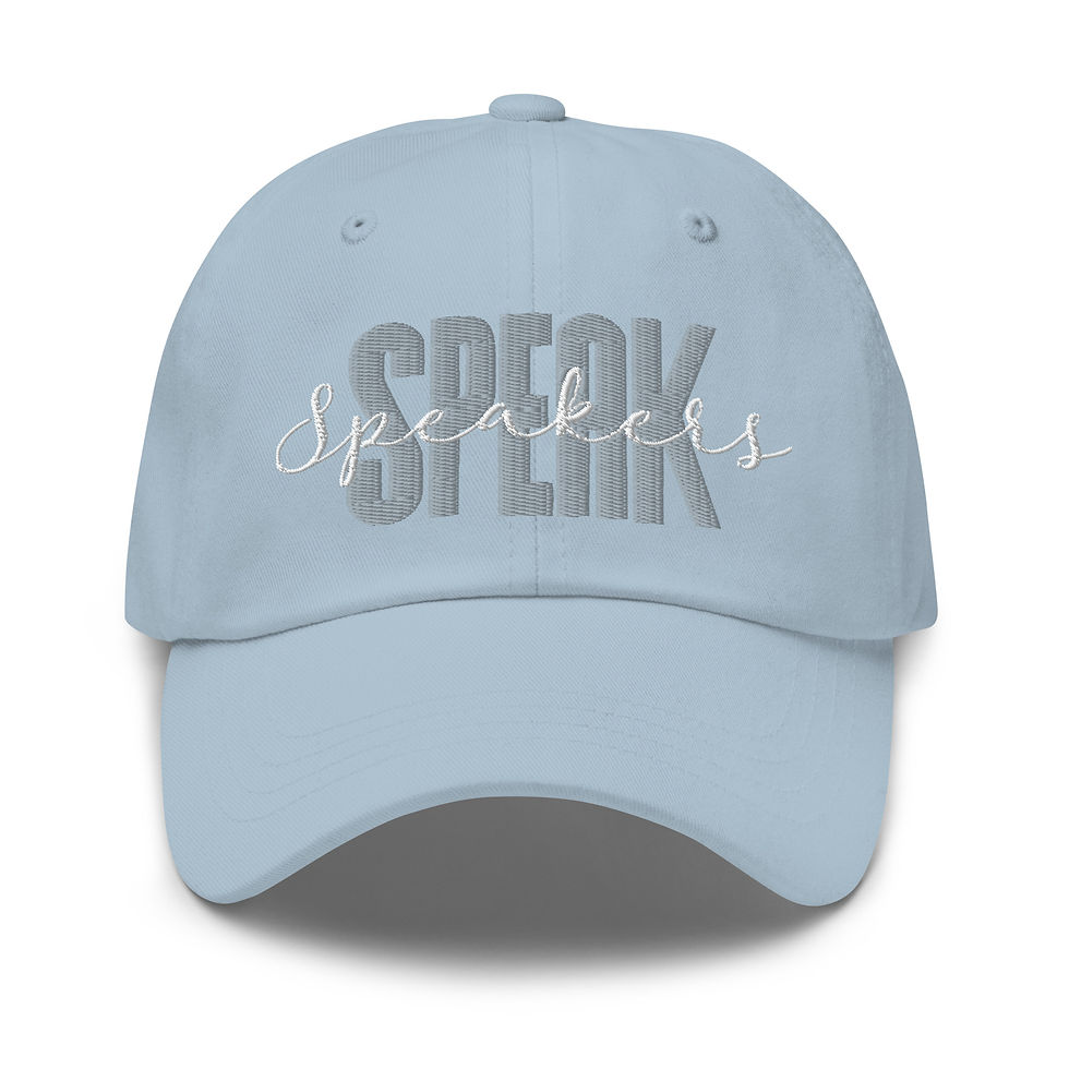 Thumbnail: Speakers Speak Hat