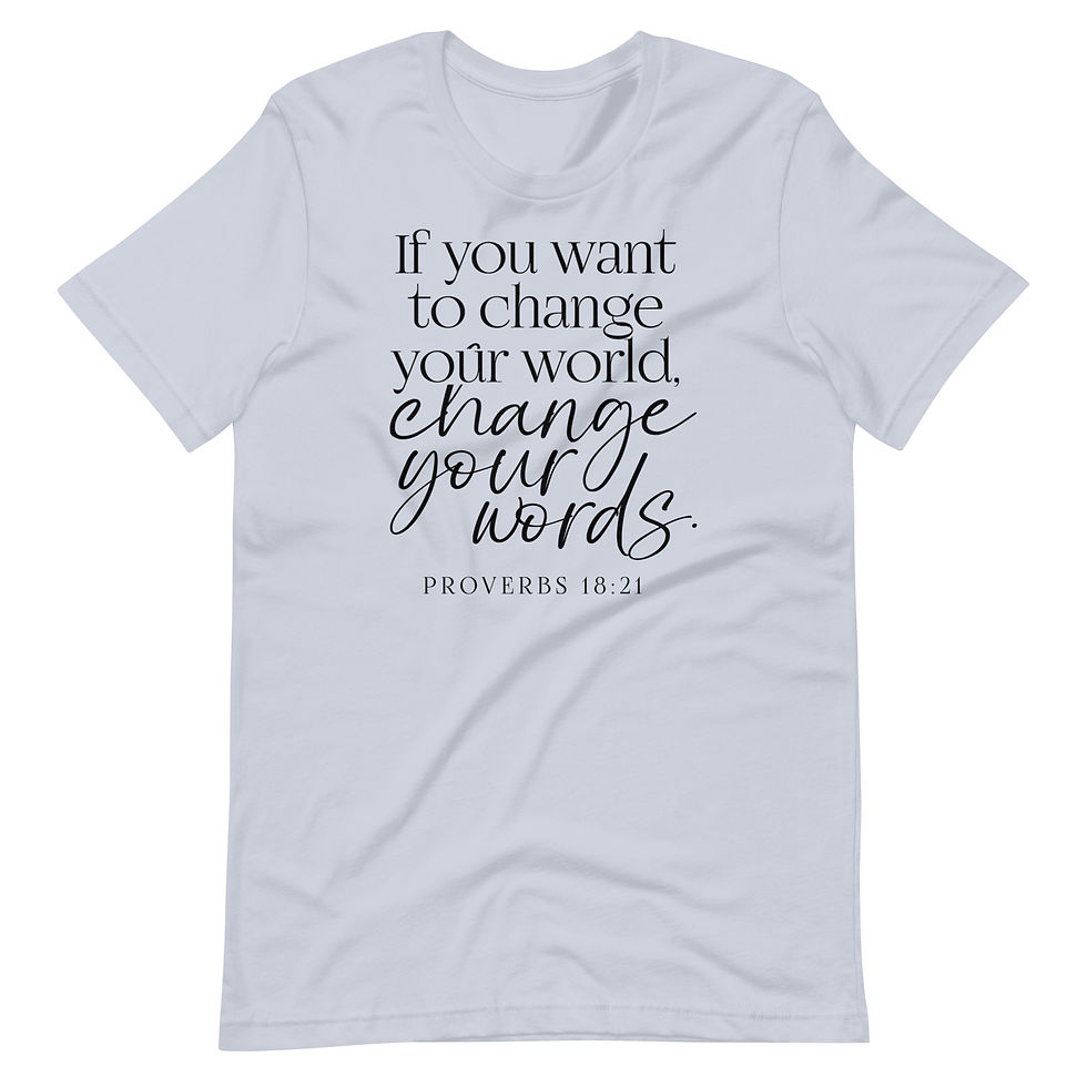 Thumbnail: Change Your Words T-Shirt