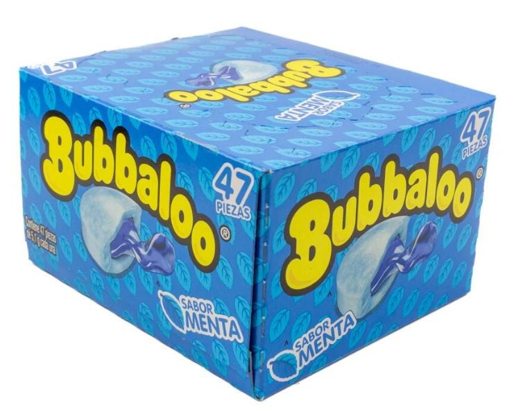DISPLAY BUBBALOO MENTA 1/47 CT.