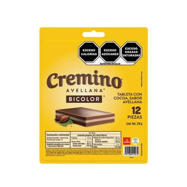 NUTRESA CREMINO BLISTER BICOLOR 24/12 CT - CASE