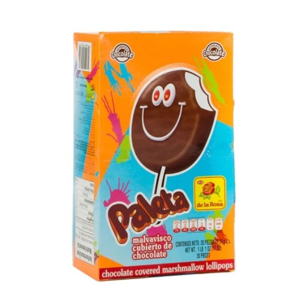 DE LA ROSA POP BONBO/ CHOCO 12/20 ct (10/29/26)