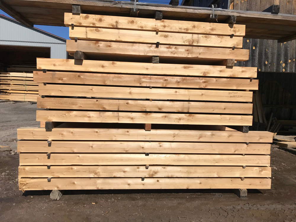 4x6 Rough Sawn Cedar Posts — product view 3