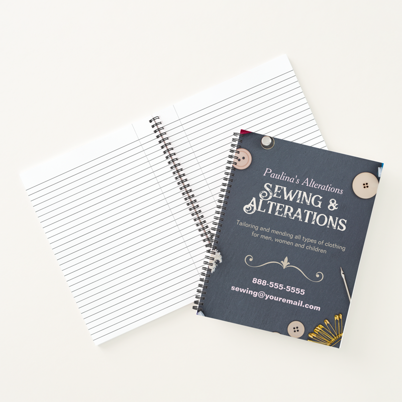 Thumbnail: Sewing Alterations Notebook