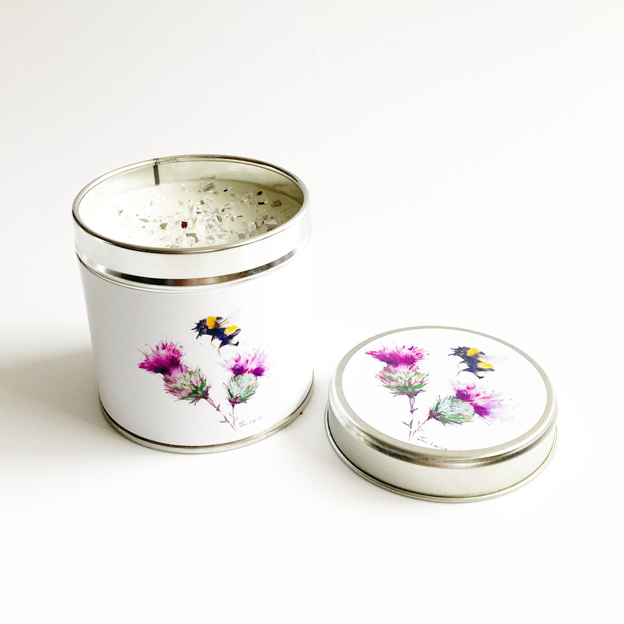 Busy Bee Sparkle Candle