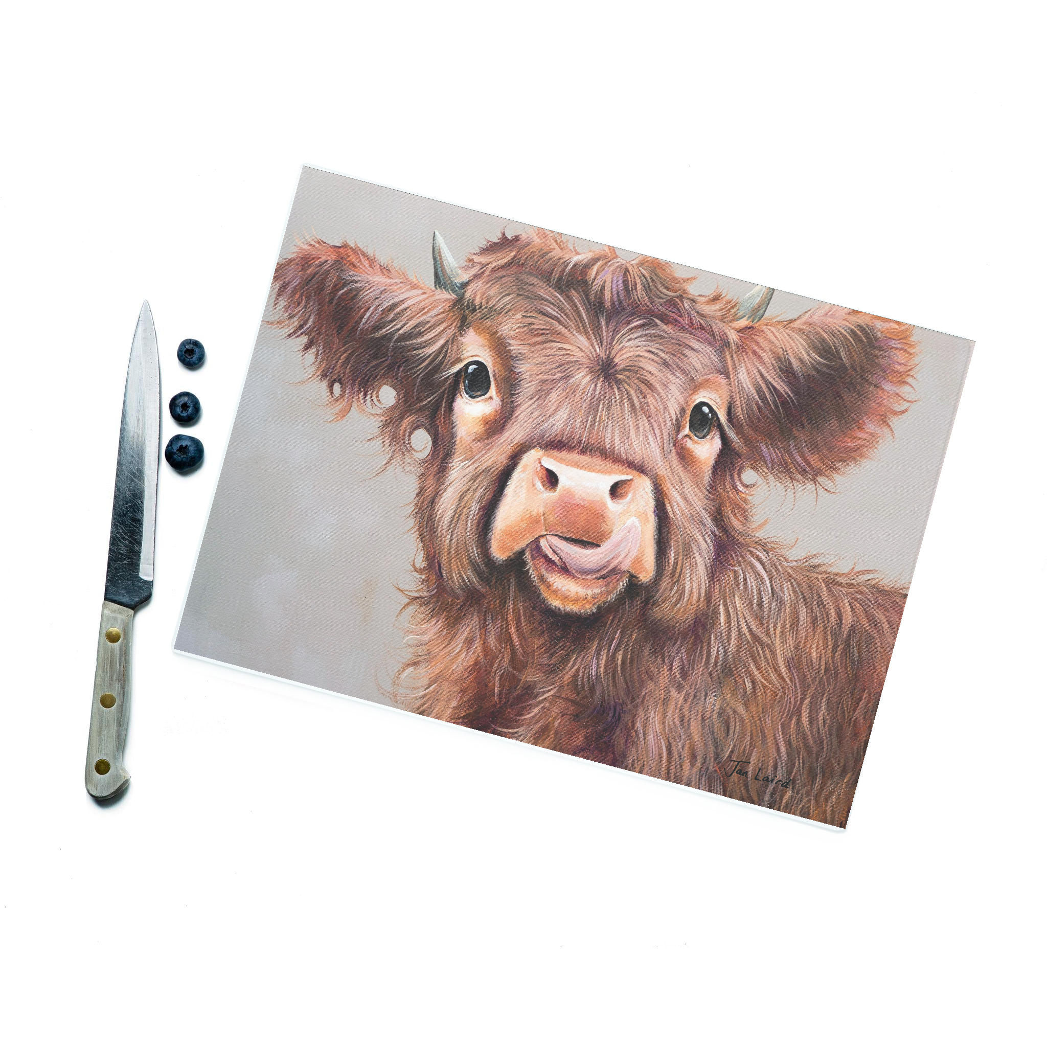 Wee Tablet Glass Cutting Board