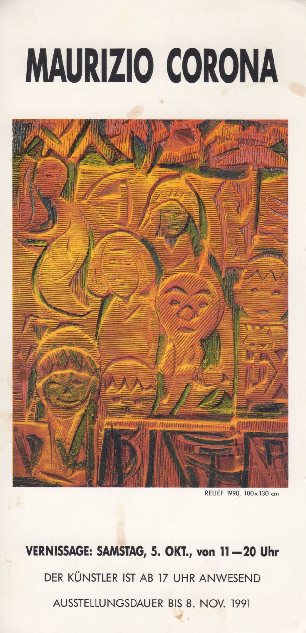 Gallerie Glacis, Graz, 1991