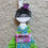 Thumbnail: Fabric kimono doll charm (FC0000)