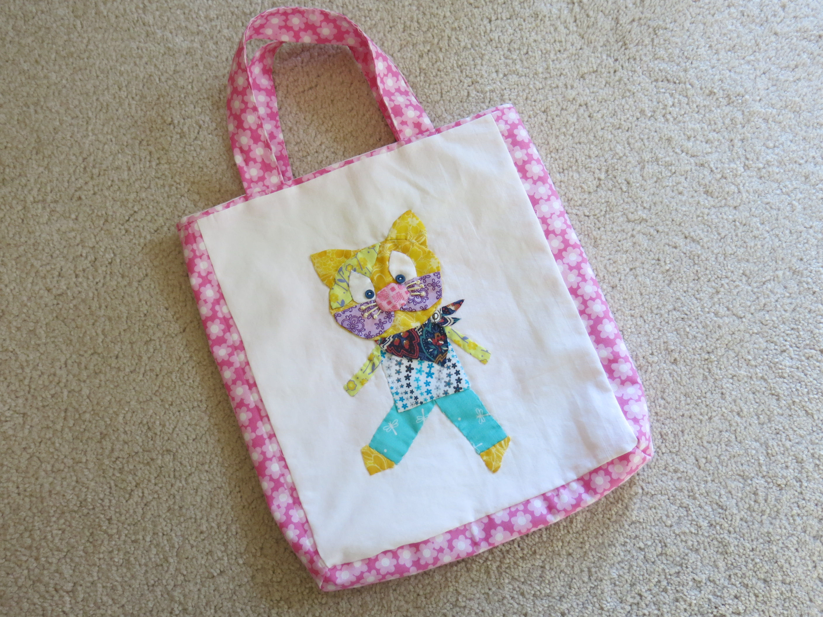 Patchwork fabric bag (PW0000)