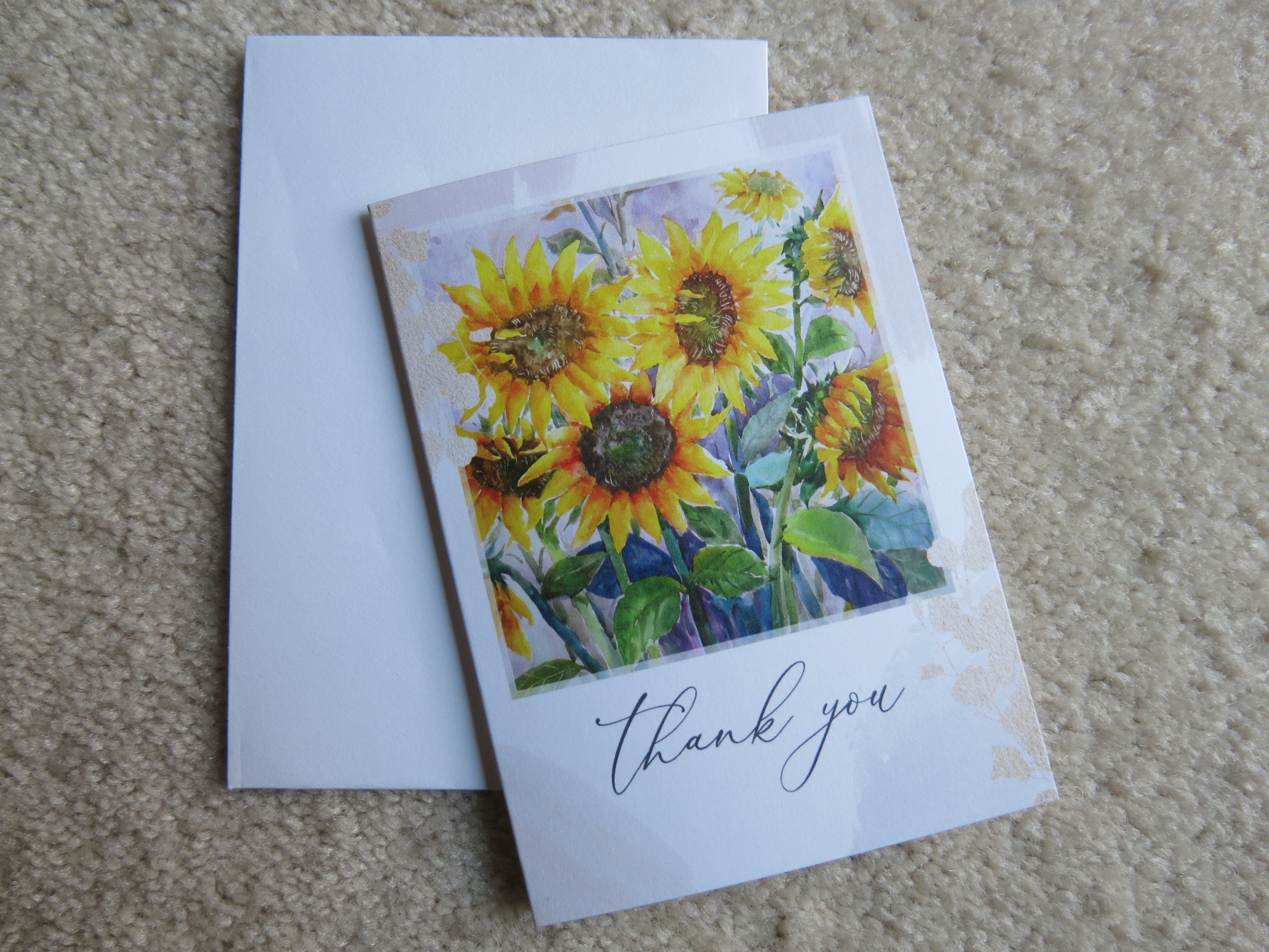 3x5inches Color printed folded card (CPcard 0098)