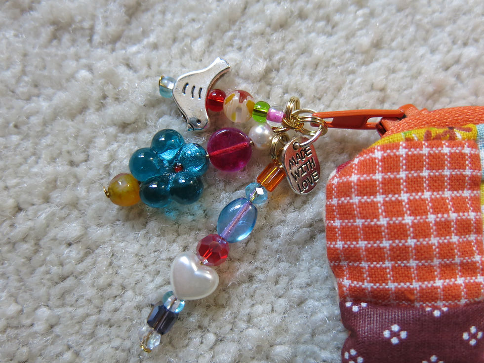 Thumbnail: Patchwork zipper pouch (PW0010)