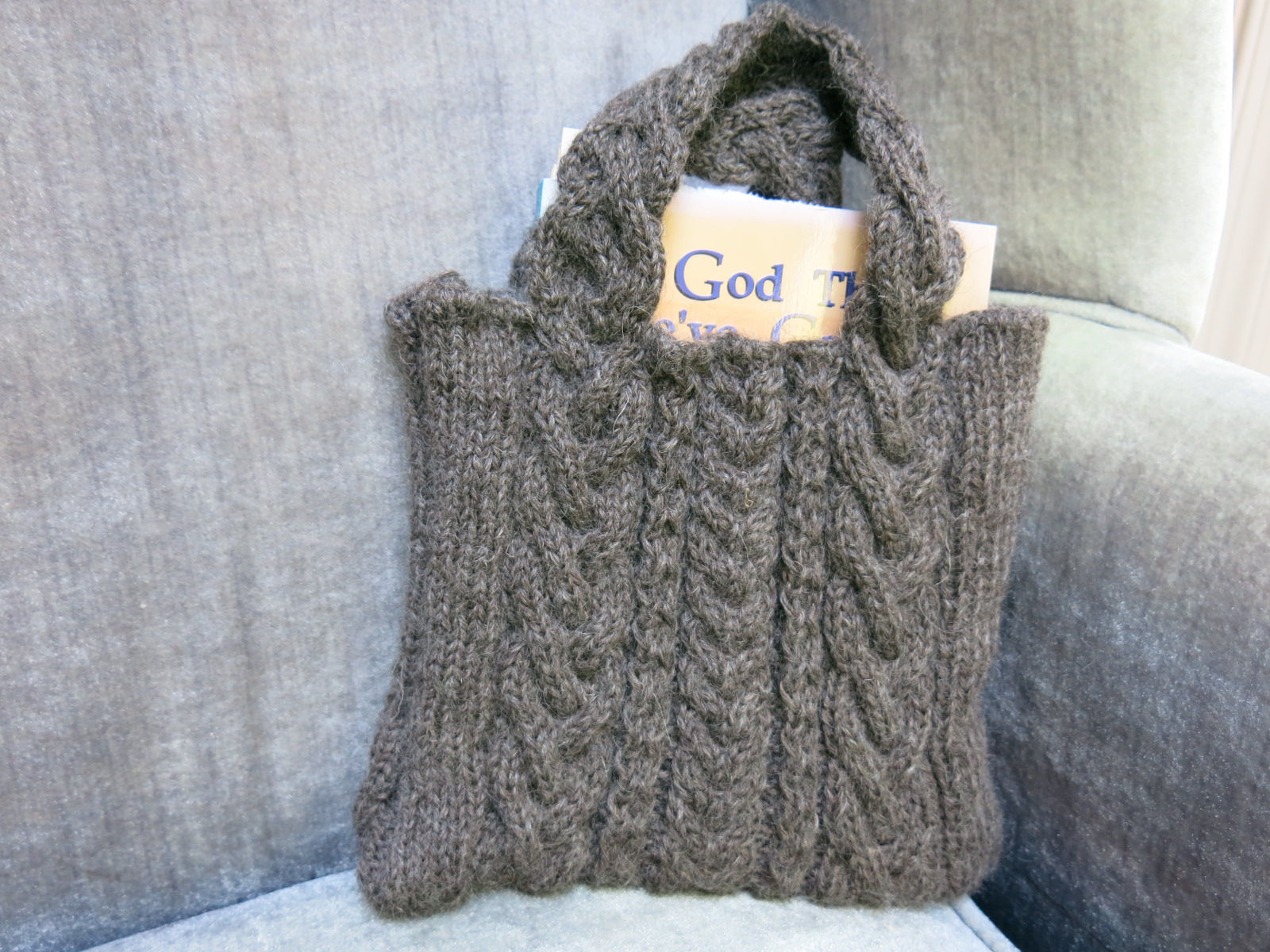 Yarn handbag (KT 0010-2)