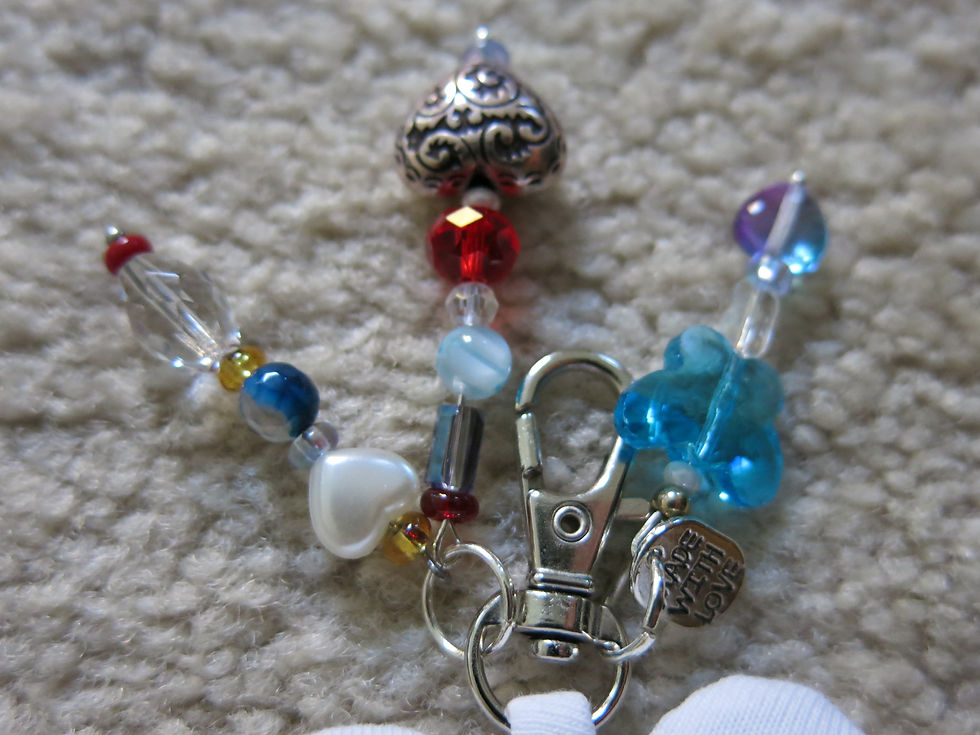 Thumbnail: Fabric mini doll charm (FM0008)