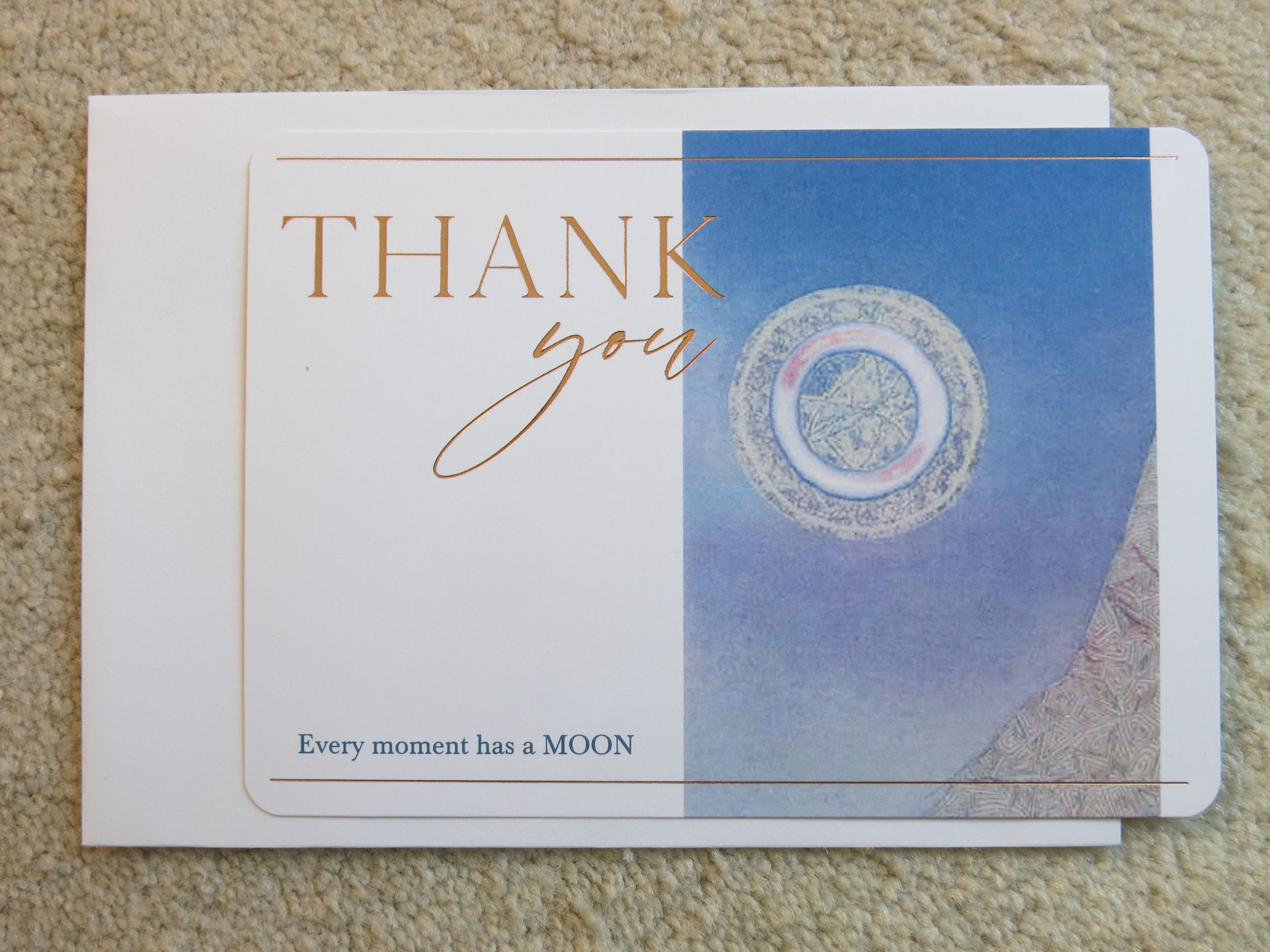 5x7inches Color printed flat card (CPcard 0118)