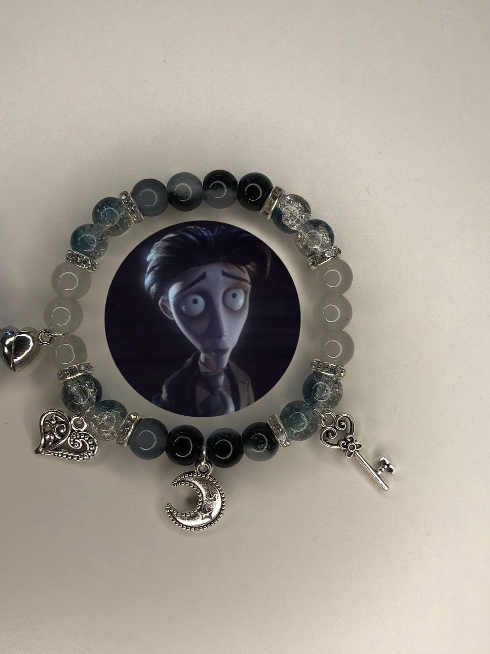 Thumbnail: Corpse Bride - Emily And Victor Matching Bracelets