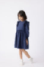 サムネイル： LISA's dress apron  for kids/NAVY