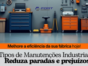 Uma fabrica com organizacao, tudo arrumado e limpo