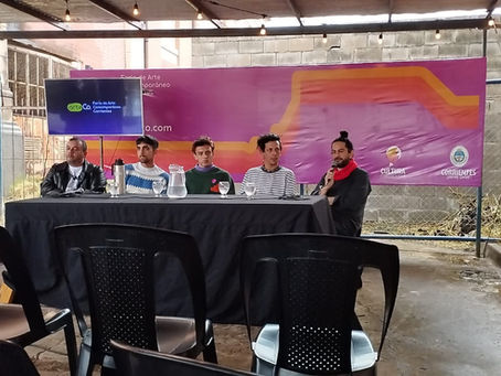 Presentación de NORTE en la feria ArteCo, feria de arte contemporáneo de Corrientes.
