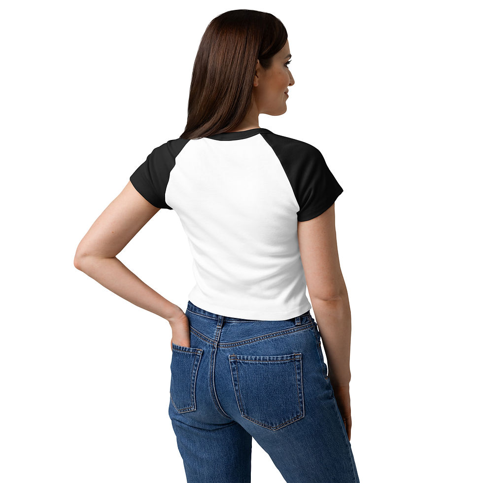 Thumbnail: Women’s micro rib raglan baby tee