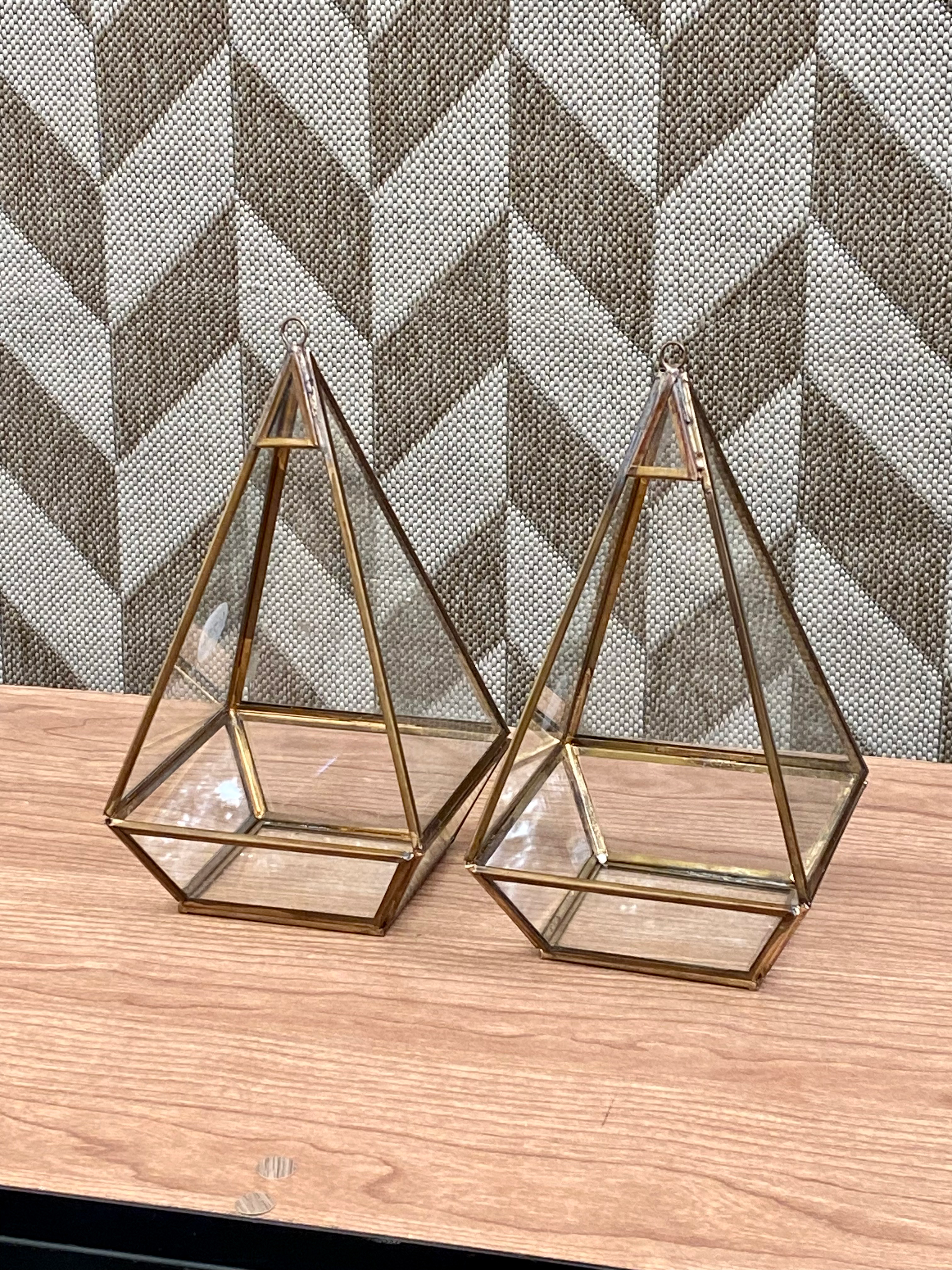 Metal and Glass Lanterns