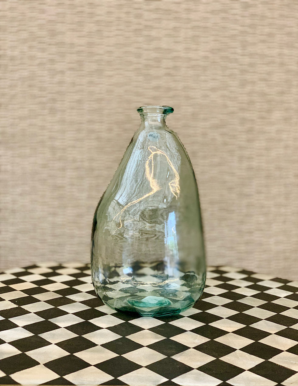 Thumbnail: Pear Shaped Recycled Glass Vases