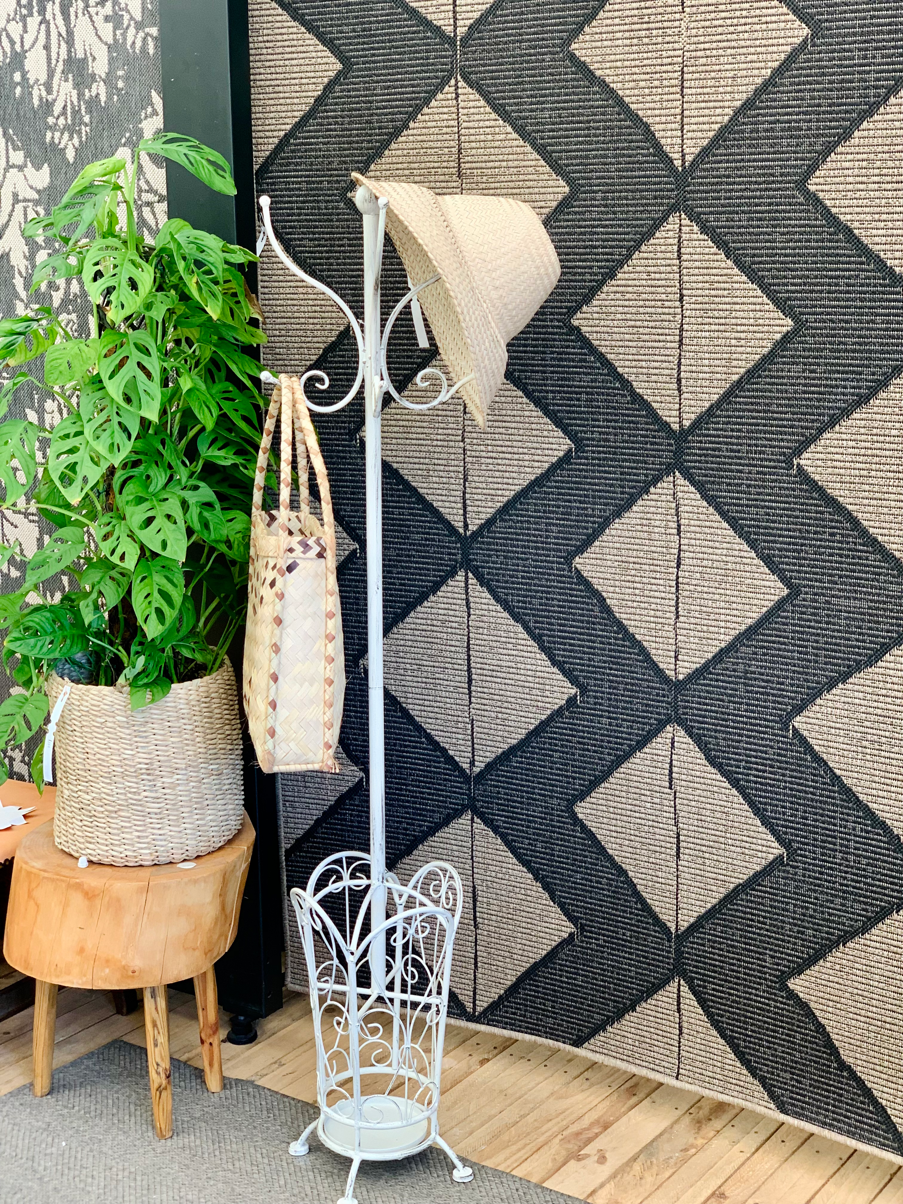 French Style Metal Hat and Coat Stand