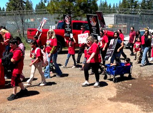 MMIP Walk begins on Hwy 299/Main Street in Burney