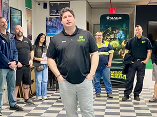 Drew Silva, co-owner with his wife, Kaylee, shared details about his game store venture and how they and their team are taking it to new heights.