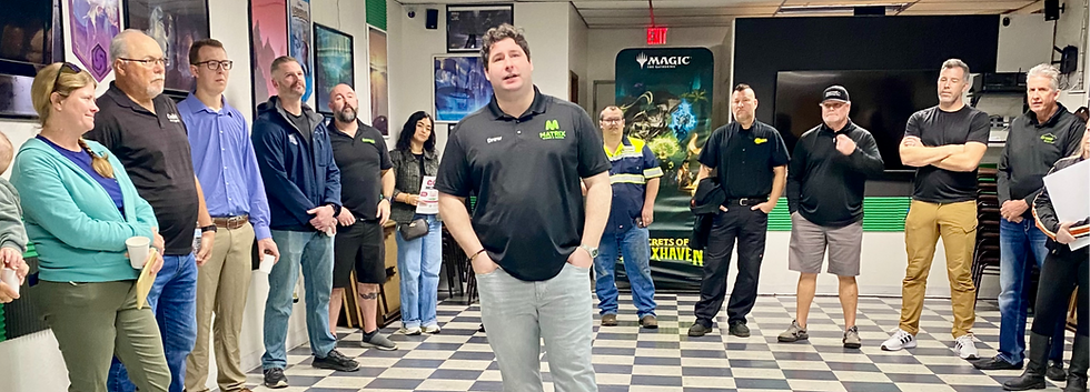 Drew Silva, co-owner with his wife, Kaylee, shared details about his game store venture and how they and their team are taking it to new heights.