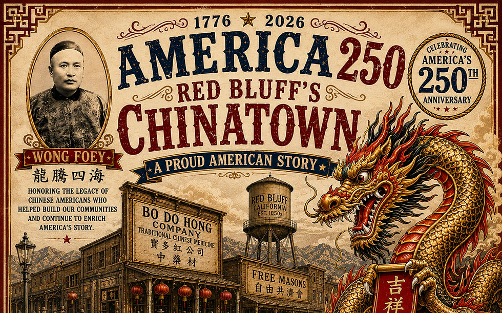 America 250: Lions Dance Across America Returns to Red Bluff’s Historic Chinatown
