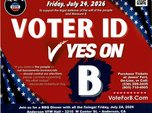 July 24th Dinner & Fundraiser for Election Reform, Defending the Will of the People