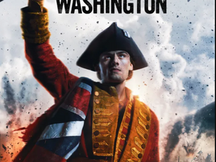 Young Washington holding rifle