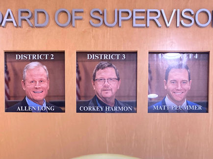 Shasta County Board of Supervisors photos displayed