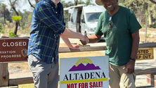 Neil and John at Altadena