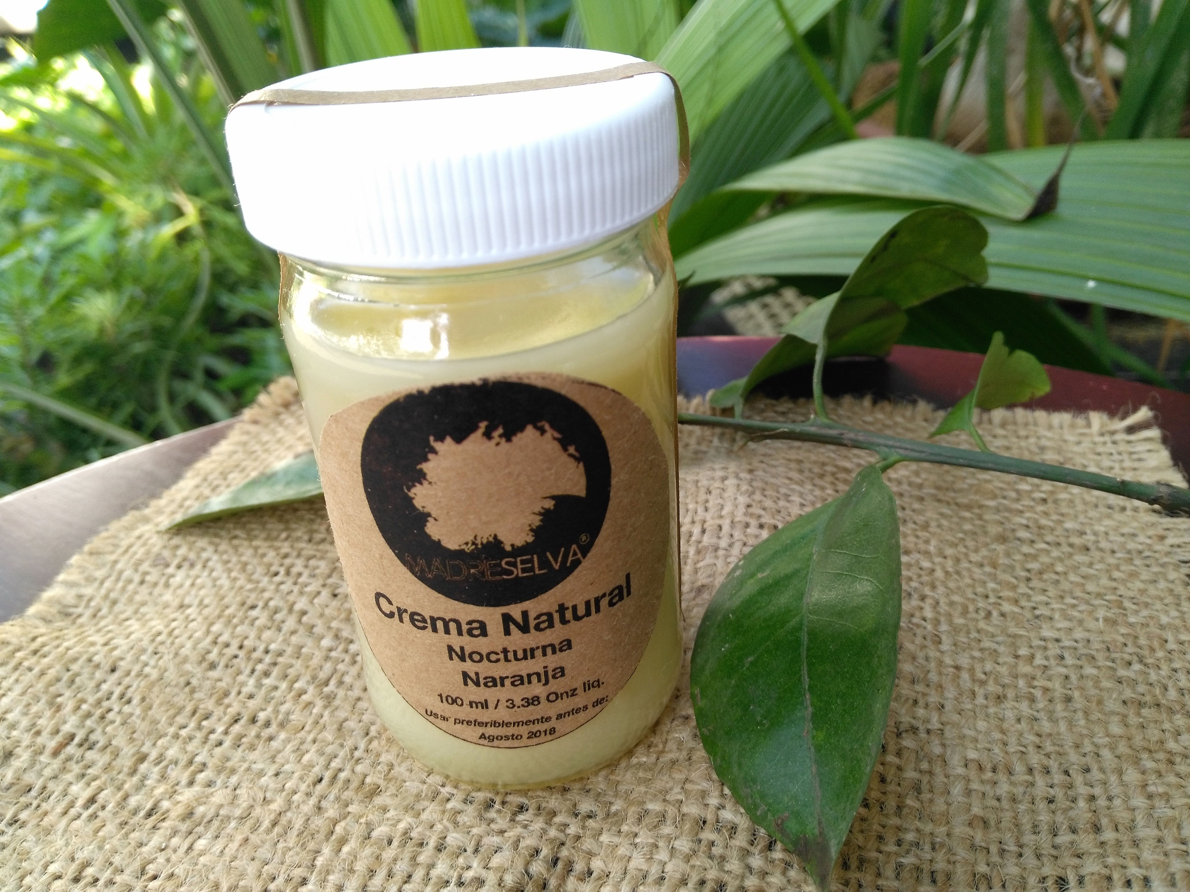 Crema -Mantequilla- de Naranja