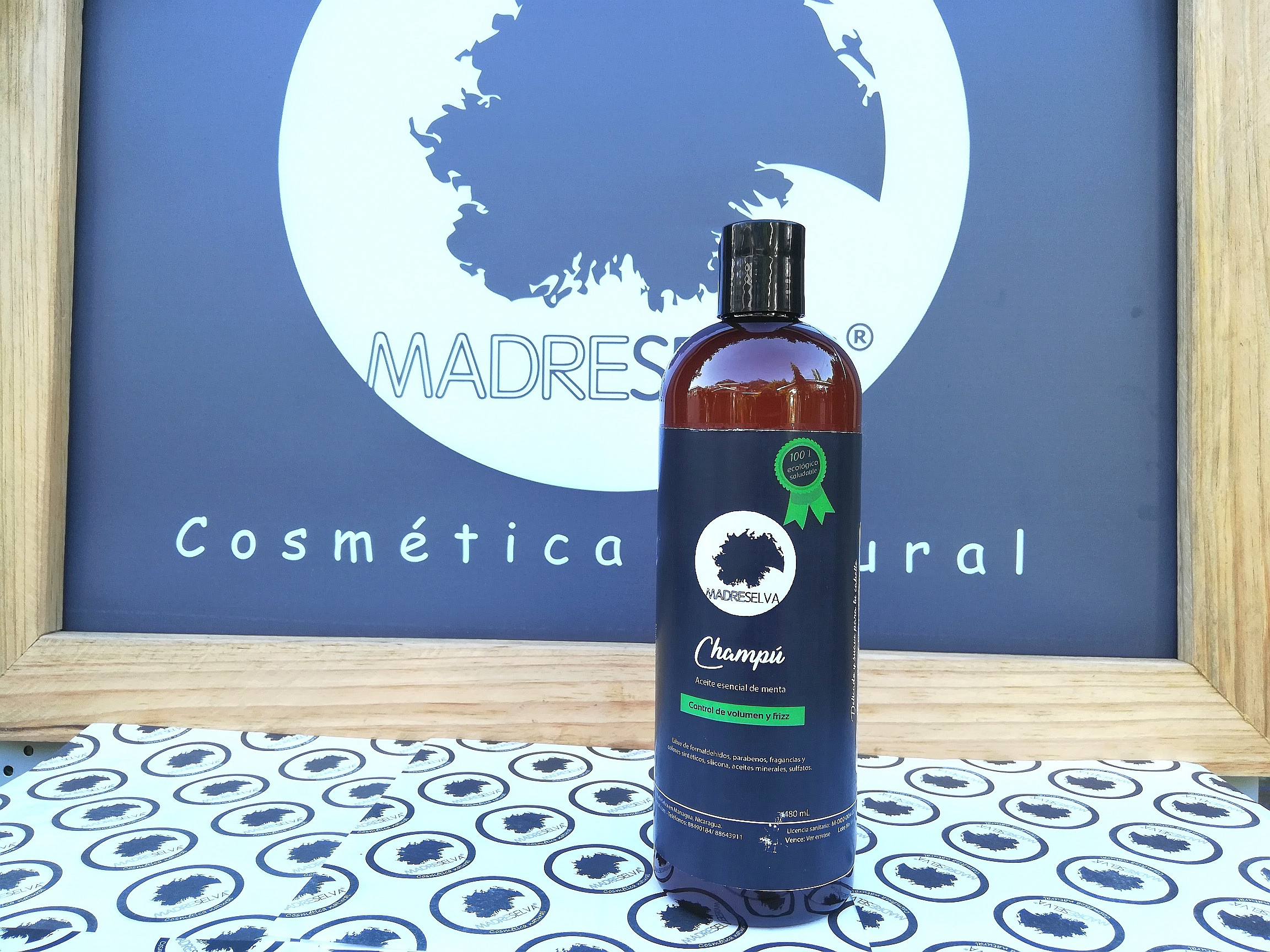Champú natural con menta