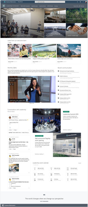 Leadership news, events, engagement