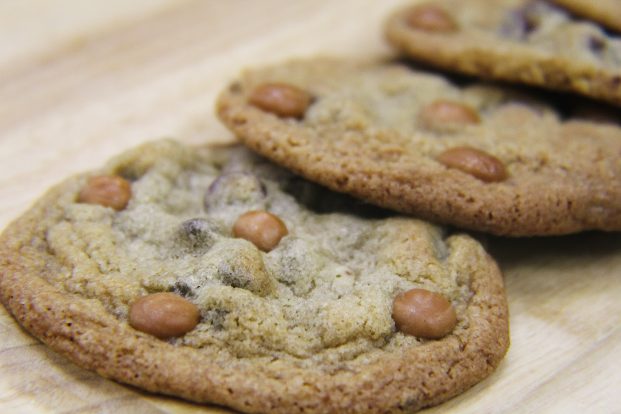 Caramel Choc Chip Cookies