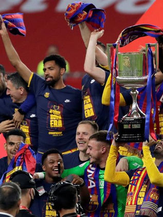 El Barcelona gana con solvencia y brillantez (0-4) su título número 31 de Copa