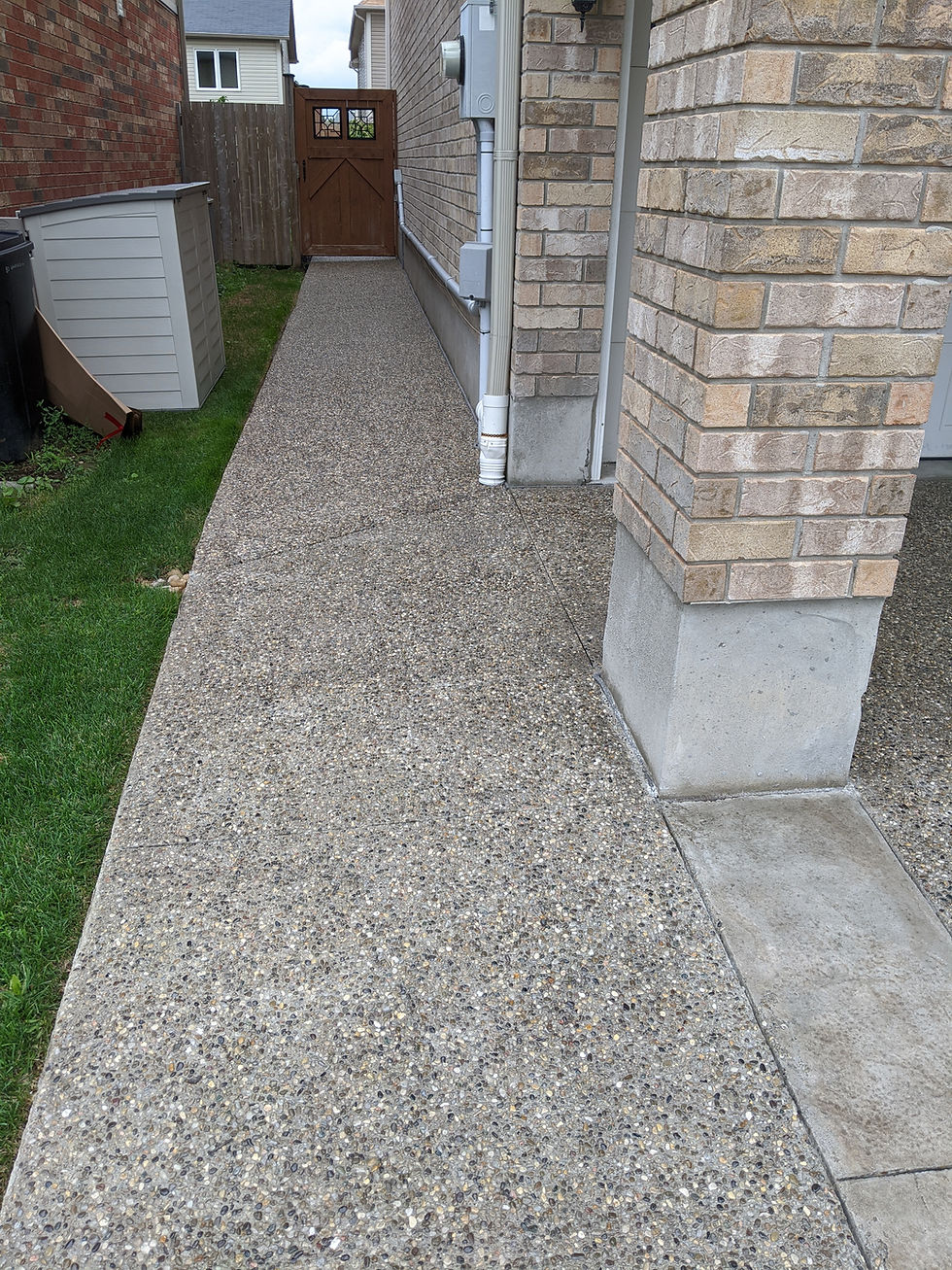 How much does a concrete sidewalk cost in Canada? per square foot pricing.