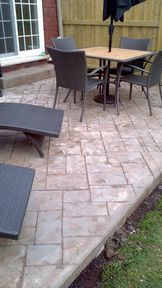 How much is a concrete patio per square foot in Ontario?