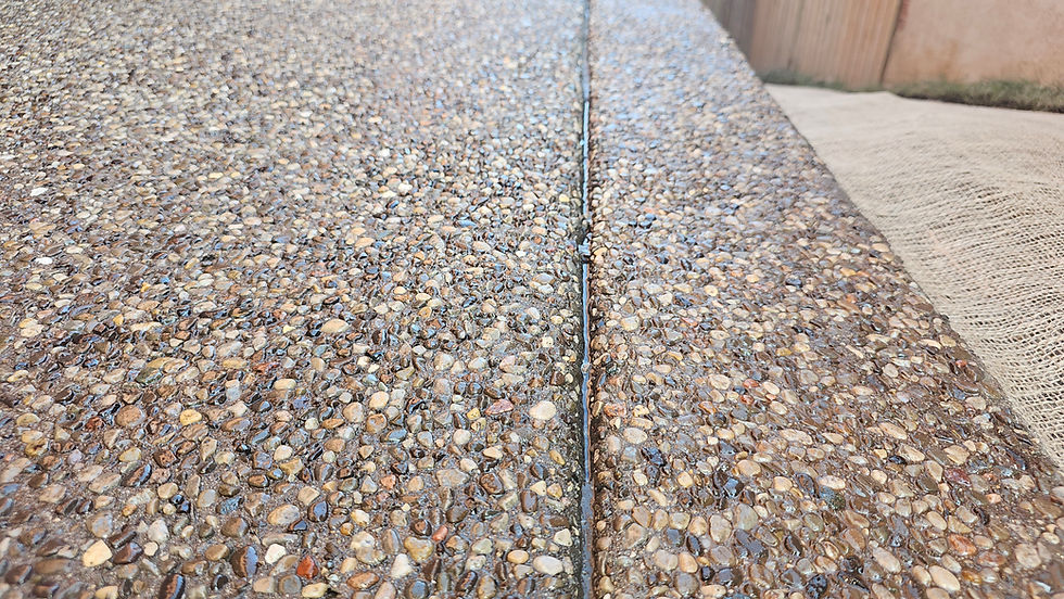 Exposed aggregate resurfacing