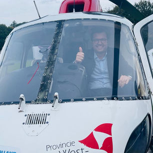 Jasper Pillen vraagt minister Vandenbroucke om een structureel budget voor de MUG-heli.