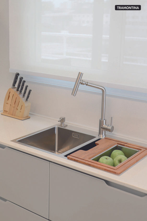 imagem cuba de cozinha de sobrepor