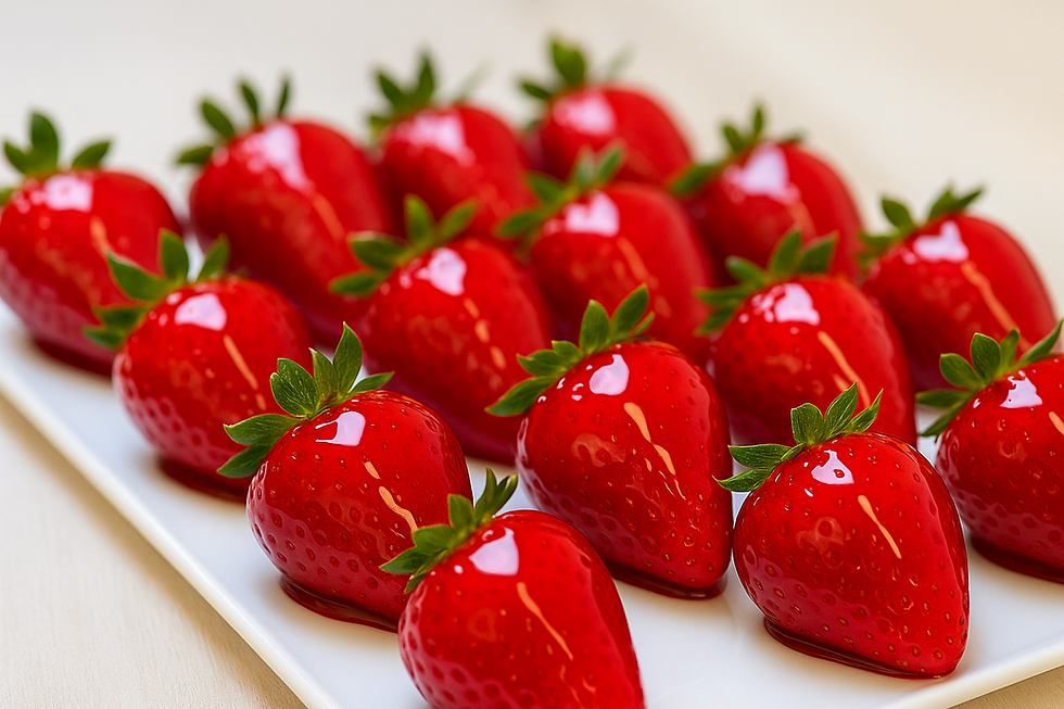 receita morango do amor