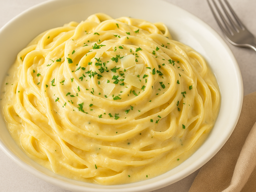 Macarrão quatro queijos cremoso – fácil e delicioso