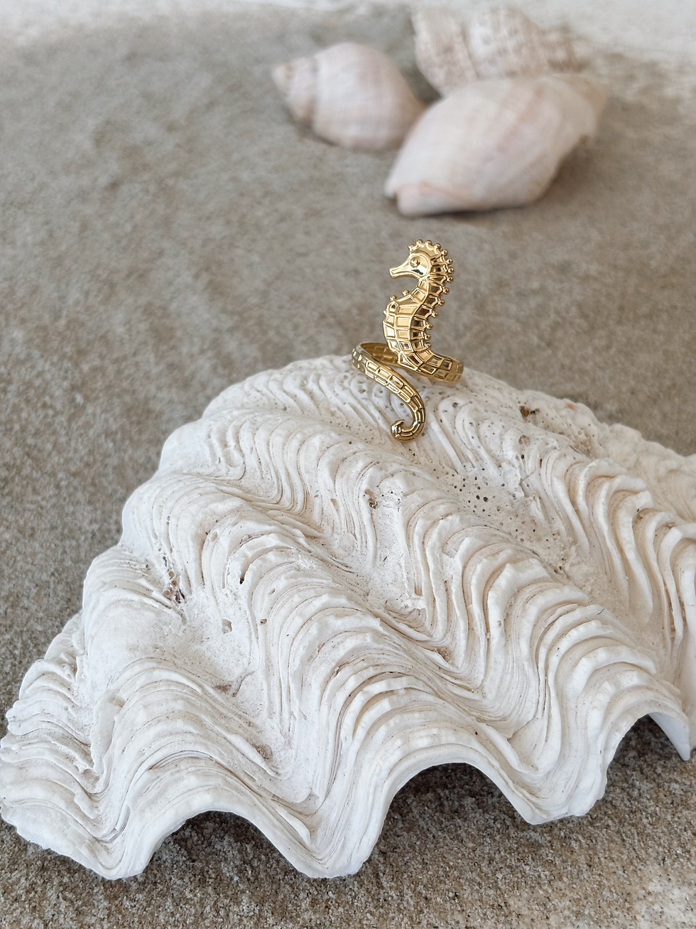 Seahorse Ring - Adjustable