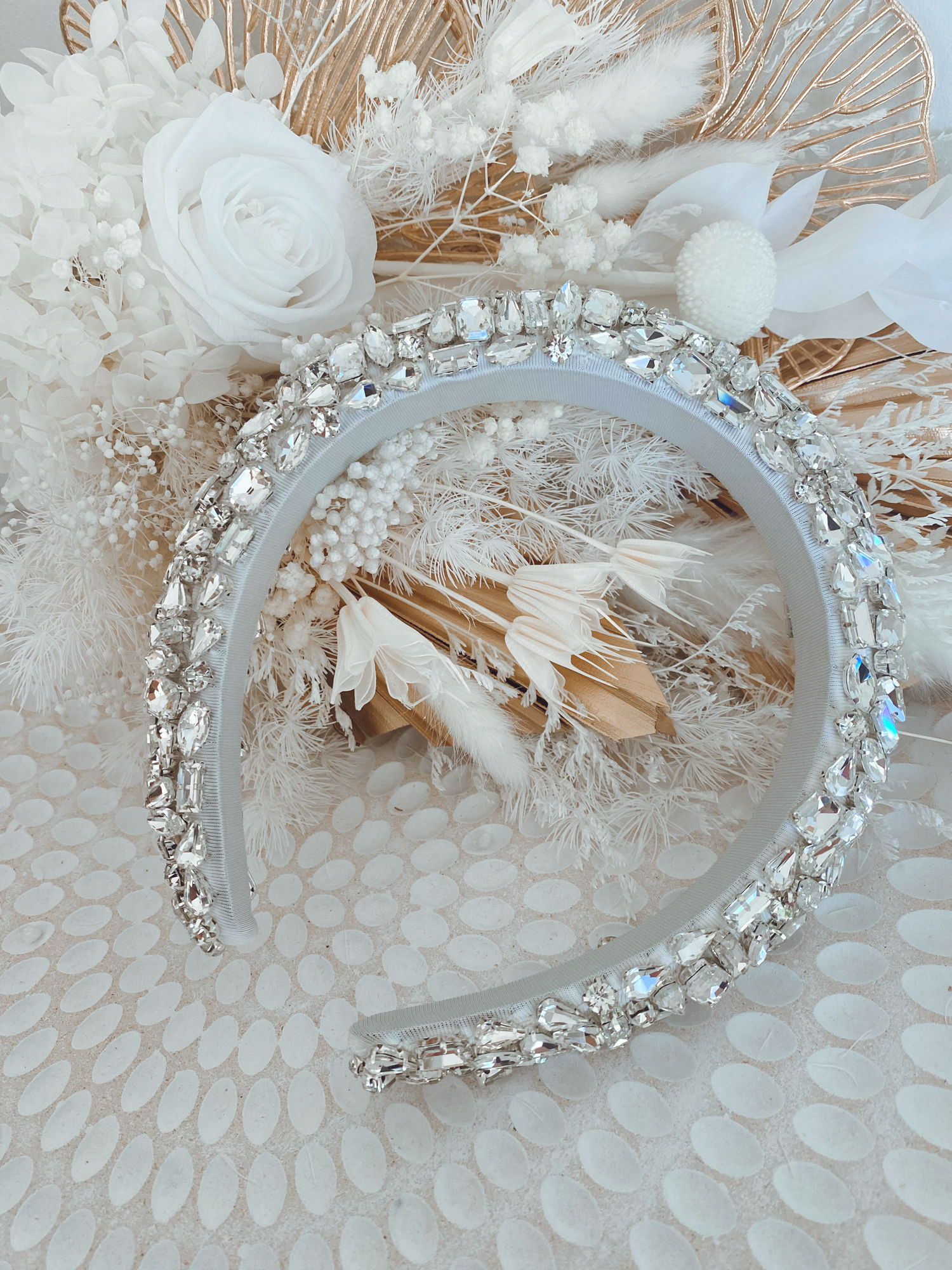 The Miadora Headband - Silverplated
