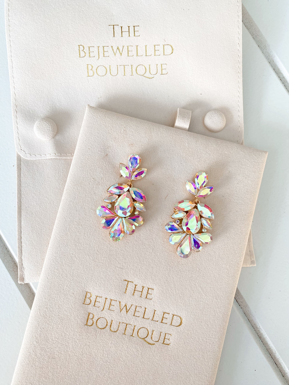 Thumbnail: The ASPERA earring - AURORA BOREALIS (AB)