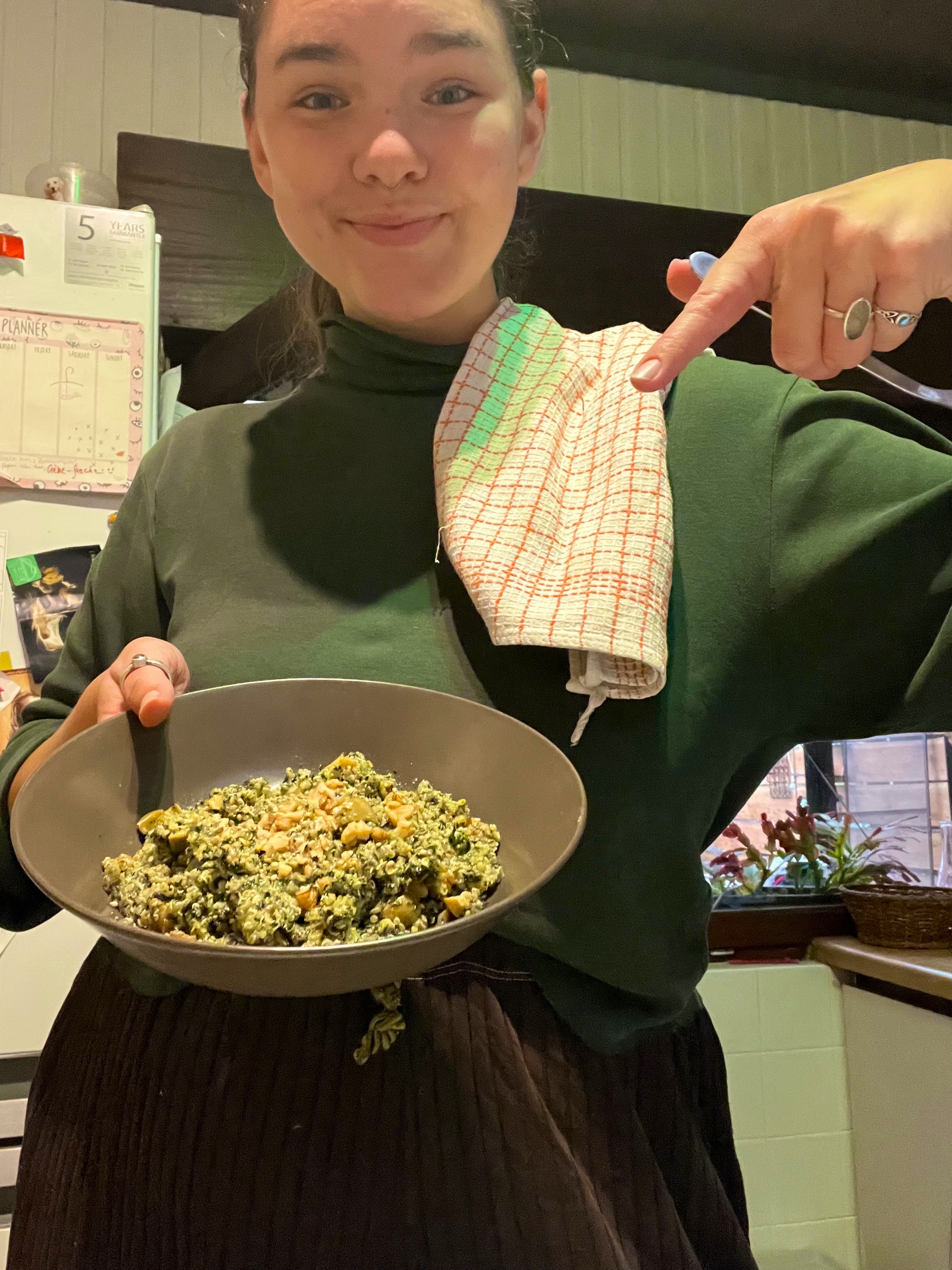 Quinoa Pesto Salad Recipe